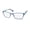 navy / sky, variant on LISA LOEB AIR CAT EYE EYEGLASS FRAME/GLASSES STAINLESS STEEL METALLIC ARMS SLEEK