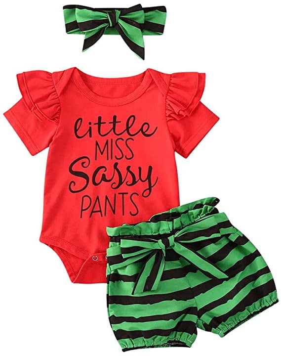 little girl watermelon outfit