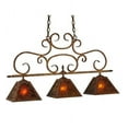 thumbnail image 2 of Meyda Tiffany 127374 Bandolei 3 Light 42" Wide Linear Pendant - Red Rust, 2 of 5