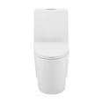 thumbnail image 2 of St. Tropez One Piece Elongated Toilet Dual Vortex Flush 1.1/1.6 gpf with 10" Rough In, 2 of 16