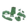 thumbnail image 2 of Figura de Campo de Batalla de 9 Piezas, Modelo de Bandera de Carpa de Sacos de Arena de , Modelo de Mesa de Arena de Simulación, Modelo de Es, 2 of 9