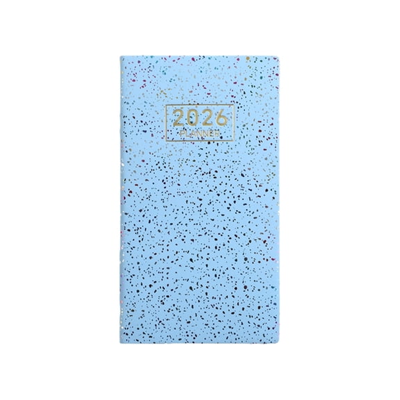 MOMOJIA 2026 A6 Pocket Memo Pad Paper Lined Notepad with Hard & Thick Cover Notebook