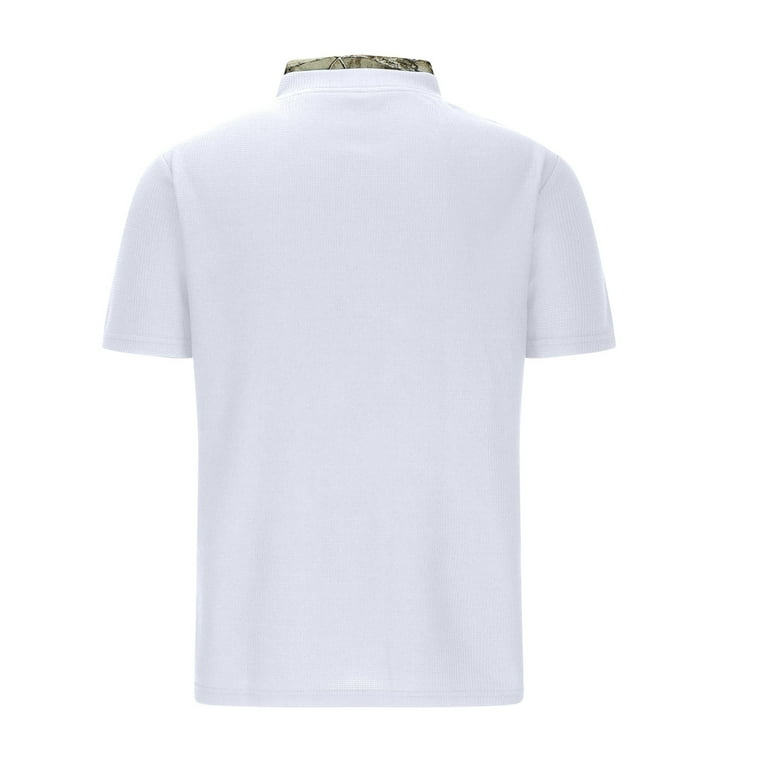 Collard plain white shirt online
