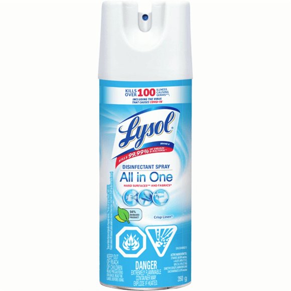 Vaporisateur Désinfectant, Linge Frais, Désinfecter et Éliminer les Odeurs sur les Surfaces Dures et les Tissus