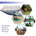 thumbnail image 4 of 661LB Load Camping Hammocks – Portable Double Backpacking Hammock Swing with Mosquito Net, Camping Hammock for Outdoor Travel,Backyard,Beach, 4 of 7