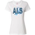 thumbnail image 3 of Inktastic ALS Awareness Ribbon Women's T-Shirt, 3 of 5