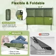 thumbnail image 2 of Bed Rail Pads for Adult Beds - Full & Twin Size Bed Rail Covers, Padded Cushion Protector for Guard Rails, 2 of 6