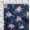 Navy Blue, variant on oneOone Organic Cotton Poplin Twill Fabric Watercolor Leaves & Peony Floral_Printed Fabric 1 Yard 42 Inch Wide