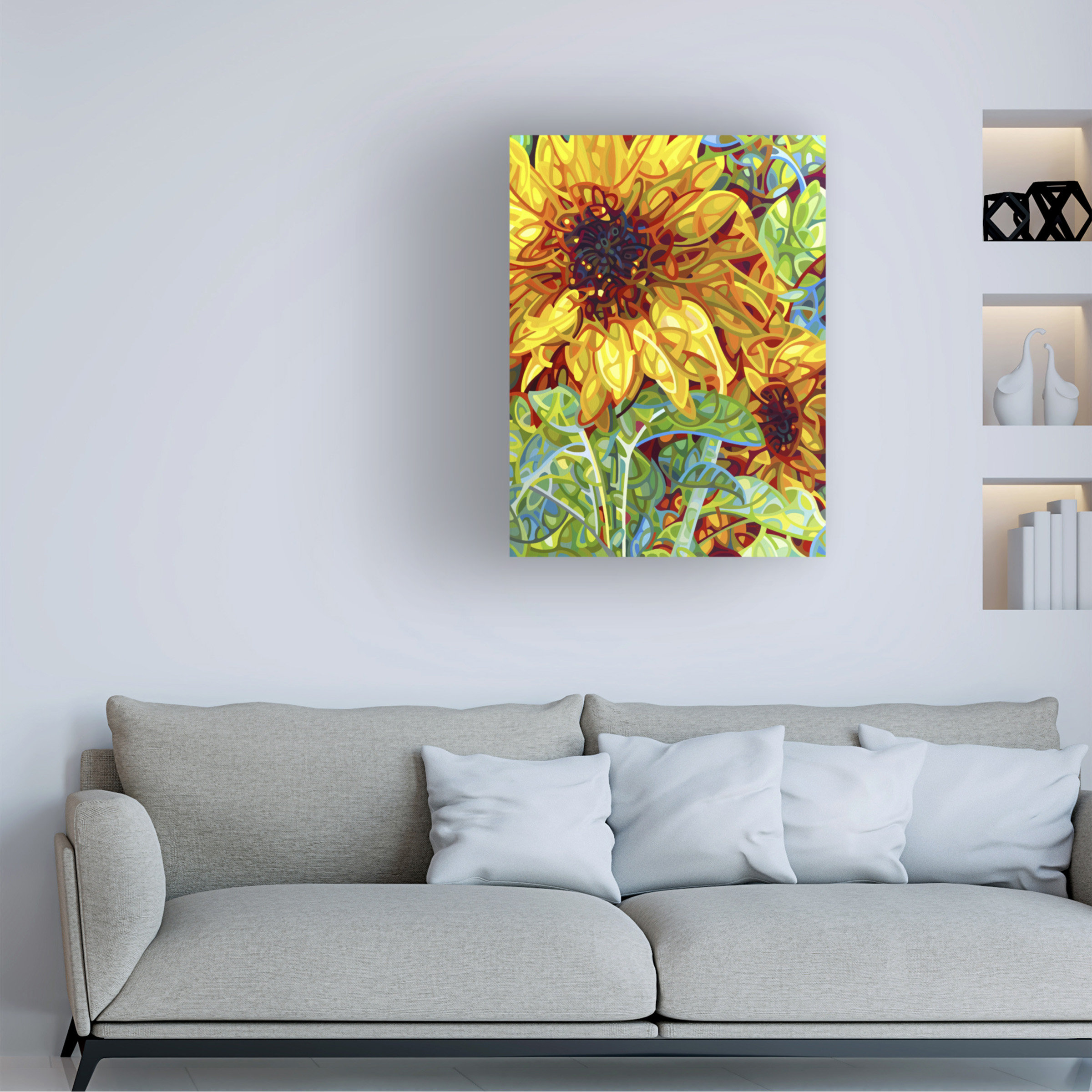 Mandy Budan 'Summer In The Garden' Canvas Art