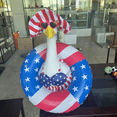 thumbnail image 4 of 5 Pcs/Set Bikini Porch Goose Outfits With Sunglasses, 23 Inch Fourth Of July Themed Clothes, Festive Decor For Porch And Lawn Goose Ornaments (Fourth Of July), 4 of 6