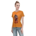thumbnail image 4 of T-Shirt Basique à Manches Courtes pour Femmes Dragon Ball Little Goku, 4 of 6