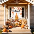 thumbnail image 5 of Tyidzon Thanksgiving Banner, 35 x 71 inch Maple Leaves and Pumpkin Fall Door Cover for Farmhouse Harvest Thanksgiving Decorations, 5 of 6