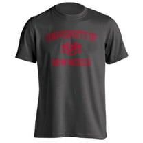 University of New Mexico Lobos UNM Distressed Retro Short Sleeve T-Shirt