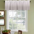 thumbnail image 5 of Beige Ombre Valances for Windows, White Gradient Modern Abstract Art Light Filtering Kitchen Curtains, Rod Pocket Window Valance Curtains for Living Room Bedroom, 60" W x 18" L, 2 Panels, 5 of 9