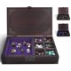 thumbnail image 2 of Hornate Dnd Dice Tray 2 en 1 - Juegos de dados Dnd de metal con una caja de madera - Bandeja de dados para enrollar y organizar almacenamiento | Bandeja rodante de dados para juegos de mesa Rpg - Caja, 2 of 5