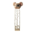 thumbnail image 1 of Whimsical Friends Bookmark Collection Handmade Bookmarks With Cute Deer Head Decorative Page Marker For Reading For Book Lovers Teachers Students, 1 of 4