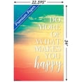 thumbnail image 3 of Do More Of What Makes You Happy Wall Poster with Push Pins, 22.375" x 34", 3 of 3