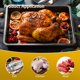 thumbnail image 4 of FXTNKYY Stainless Steel Air Fryer Basket for Oven,Air Fryer Basket Set with 50 PCS Parchment Paper,Air Fryer Pan with Crisper Tray and Pan, 4 of 5