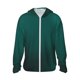 thumbnail image 1 of Balery Dark teal green Sudadera ligera de manga larga con capucha y protección solar UPF 50+ para hombre y mujer, ideal para pesca y running-Medium, 1 of 7
