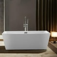 thumbnail image 3 of Vanity Art 59'' x 30'' Freestanding Soaking Bathtub, 3 of 5
