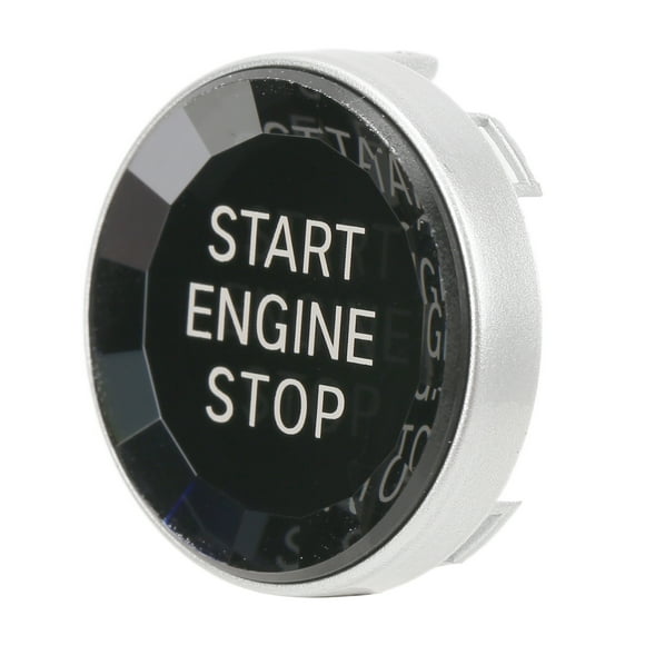 Engine Button Cap,Car Engine Start Stop Pushto Ignition Button Cover Engine Start Stop Button Trim Seamless Integration