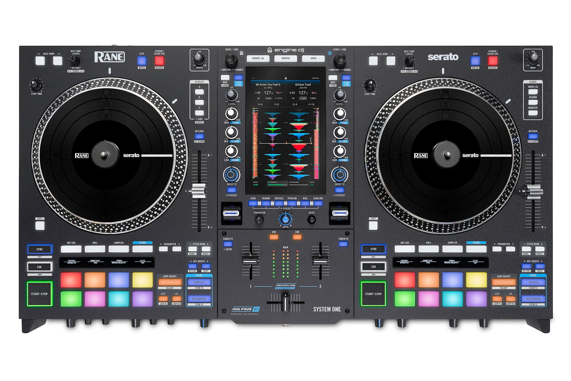 Pioneer DJ Professional 2-Channel Controller, Music USB DJM-S11