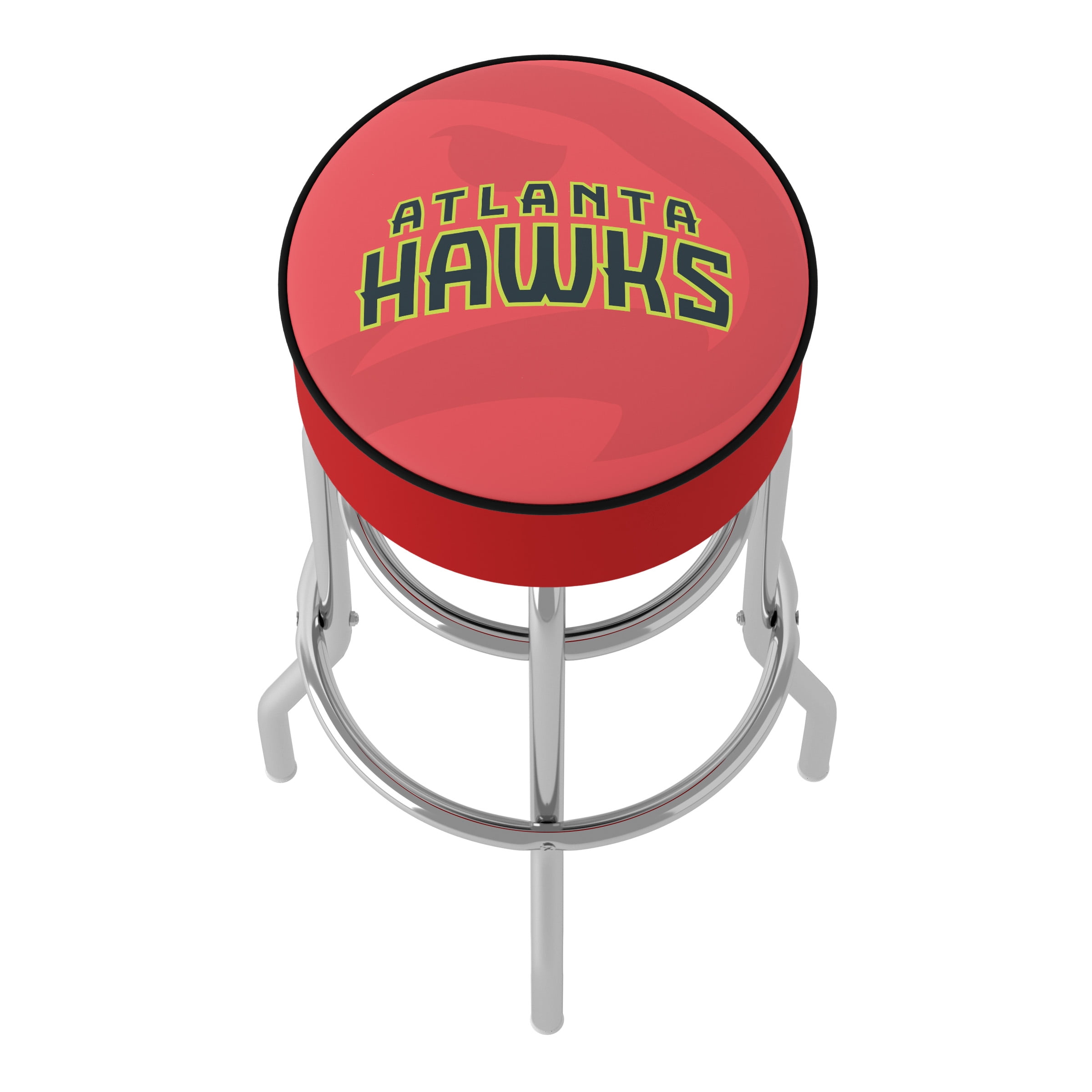 Trademark Gameroom Atlanta Hawks Fade Bar Stool with Padded Seat