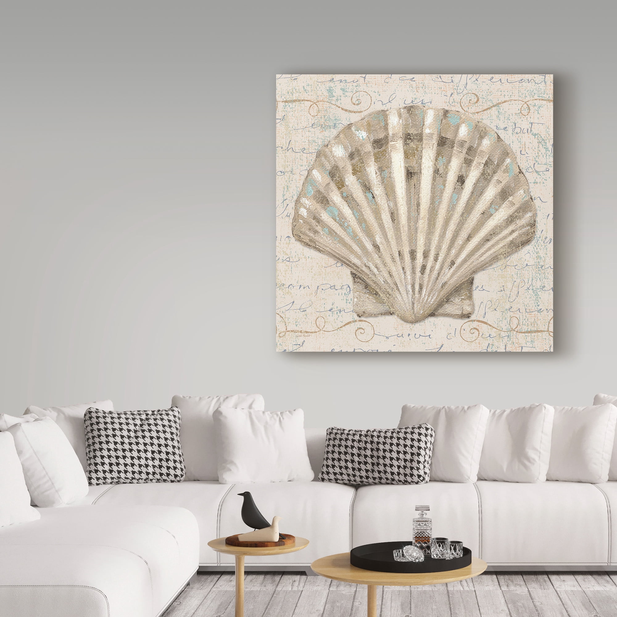 Trademark Fine Art 'Coastal Beauty I' Canvas Art by Lisa Audit
