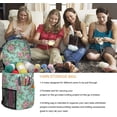 thumbnail image 3 of Bueautybox Portable Yarn Storage Knitting Tote Bag Yarn BagsCrochet Hooks,Knitting Needles Organizer, 3 of 7