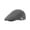 Gray, variant on Mesh Newsboy Cap Mesh Breathable Summer Cap Adjustable Newsboy Beret Cap Cabbie Flat Cap (White)
