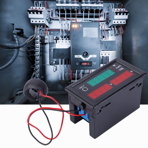 Medidor De Voltaje, Medidor De Amperios Resistente Al Desgaste Portátil Para Corriente Para Energía Eléctrica Para Voltaje Para Factor De Potencia ANGGREK Otros