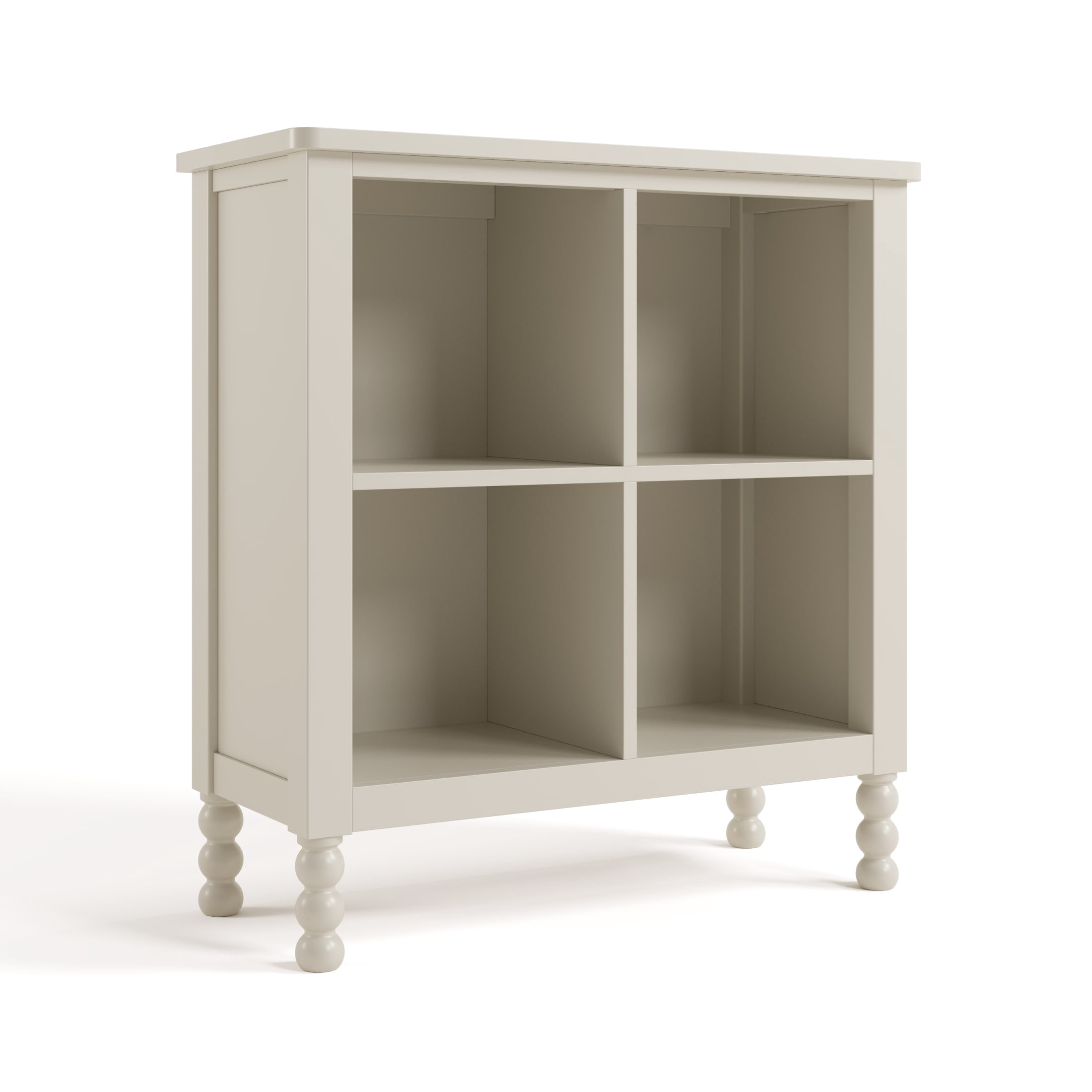 Art of Nursery by Storkcraft Rio 4 Cube Storage Organizer Kids Bookcase - Frosted Oat