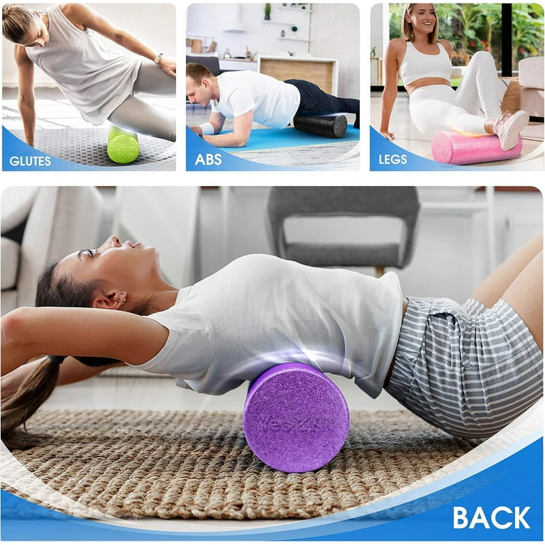 Yes4All High-Density Foam Roller for Back Pain Relief, Yoga