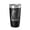 Black, variant on Owl Tumbler Travel Mug Insulated Laser Engraved Coffee Cup Owl Lover Gift Bird 20 oz Teal