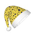 thumbnail image 2 of Fuzoiu Blue Spots Print Santa Hat Christmas Hat for kids,Santa Hats with Pompom, Unisex Xmas Holiday Hat for Christmas New Year Festive Party Supplies, 2 of 6