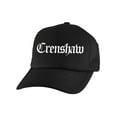 thumbnail image 1 of Gravity Threads Crenshaw Old English Trucker Hat - Black, 1 of 2