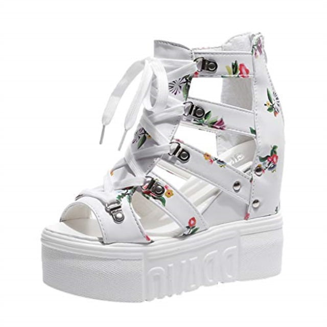 womens comfy wedge sandals
