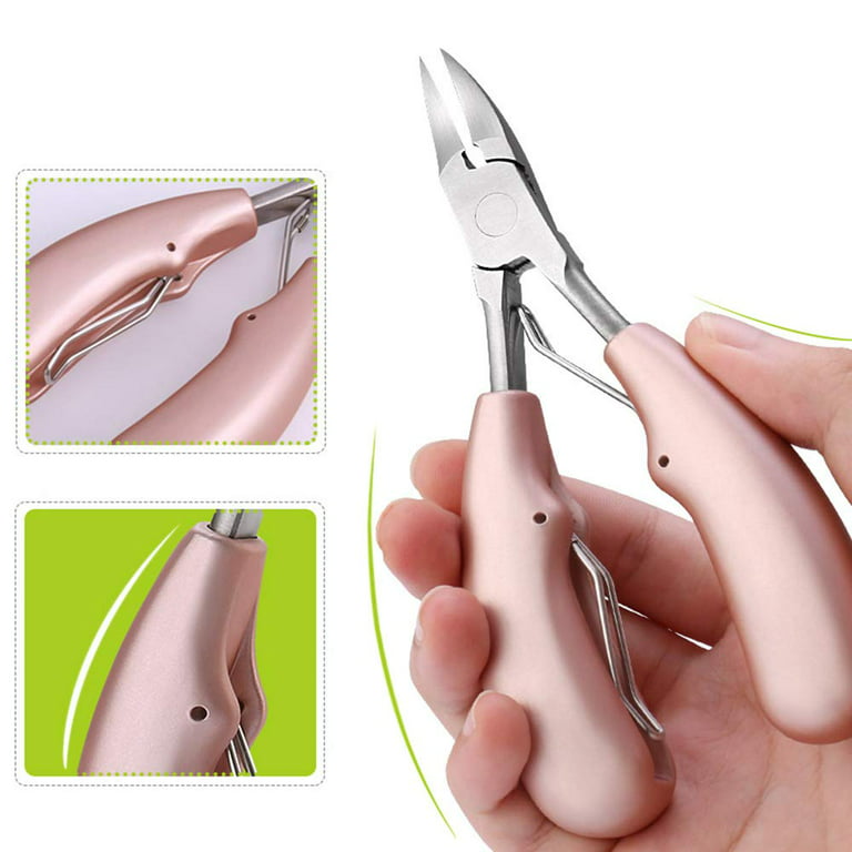 Long Handled Toenail Scissors Clippers - Podiatrist Manicure Pedicure for  Seniors Elderly Men Women Ingrown Toenails Fingernail Cuticle Nail