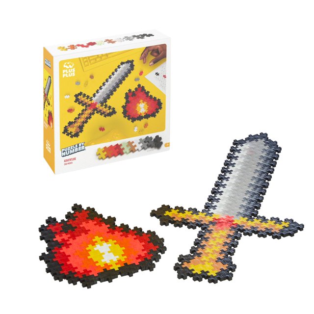 Puzzle PLUS PLUS Puzzle by Number 250 piezas Adventure