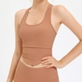 thumbnail image 1 of Chaleco deportivo transpirable en forma de U con rosca para fitness, ropa exterior para culturismo, yoga, espalda hermosa, ropa interior sin mangas para correr para mujeres, 1 of 5