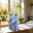 thumbnail image 5 of YaoZQ Light Purple Bestie Sculpture, 5.7 in Resin Friendship Statue for Women, Commemorative Sister Figurine for Birthday Distance Gift, 5 of 5