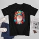 thumbnail image 3 of Charismas Santa Claus Art T-shirt Santa Merry Christmas Shirt Vintage Santa Claus Graphic Tee Short Sleeve Xmas Tops, 3 of 4