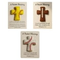 thumbnail image 2 of A Pocket Blessing – Baseball Cross Edition, Handmade Baseball Cross Pocket Blessing with Verse Card, Christian Faith Gift for Athletes, Inspirational Sports Keepsake for Players and Coaches, 2 of 7