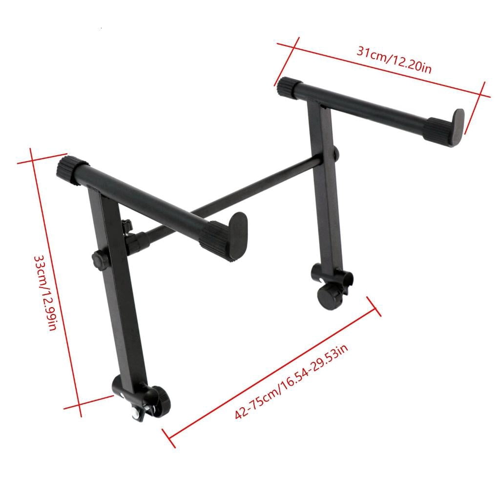 CEORPER Electric Piano Rack Musical Keyboard Extension Stand Detachable Piano Stand