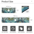 thumbnail image 3 of Yayeee Faucet Mat for Kitchen Sink 14.7" Diatomite Long Splash Guard Pad, Yellow Tree, 3 of 7