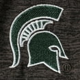 thumbnail image 4 of Men's Colosseum Black Michigan State Spartans Down Swing Polo, 4 of 4