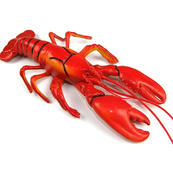 Lifelike Lobster Model Decor Artificial Creative Realistic Lobster Shape Decor Lobster Model Fake River Shrimp And Sea Shrimp