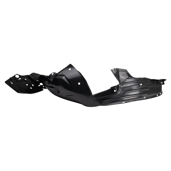 TRQ Front Left Inner Fender Liner Black Drivers Side Fits Select 2009-2013 Honda Fit HO1248132