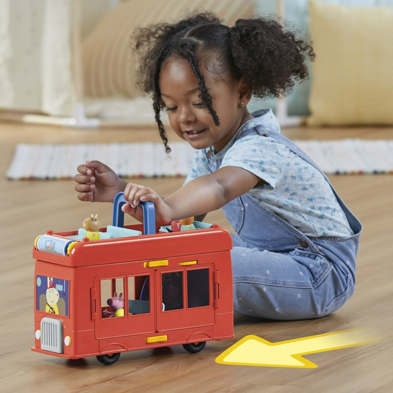 Peppa Pig Peppa's 2-in-1 Party Bus Playset