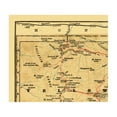 thumbnail image 4 of Historic State Map - Yellowstone National Park Wyoming - Poole 1880 - Vintage Wall Art, 4 of 4